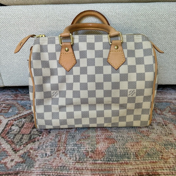 ❤️SOLD❤️ Louis Vuitton Damier Azur Speedy 25 - GORGEOUS Condition! - Picture 2 of 14